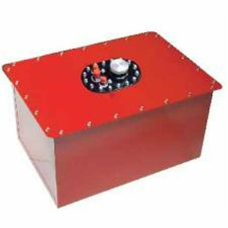 AUTO USA 22 gal Circle Track Fuel Cell - Red Steel Can AU3618619